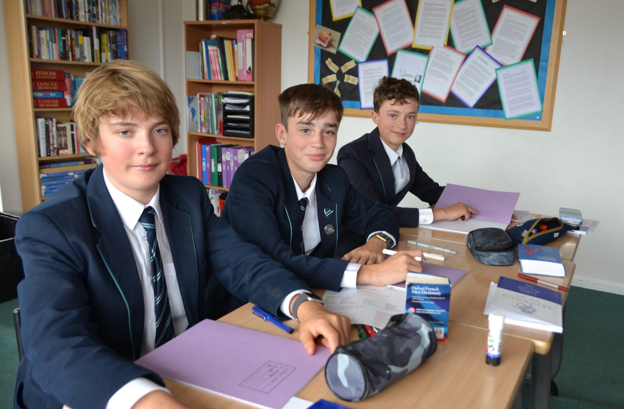 Abingdon Prep pupils in classroom