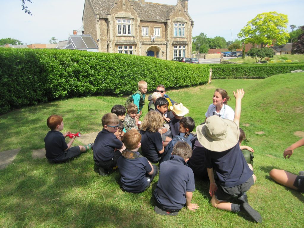 Abingdon Prep outdoor lesson