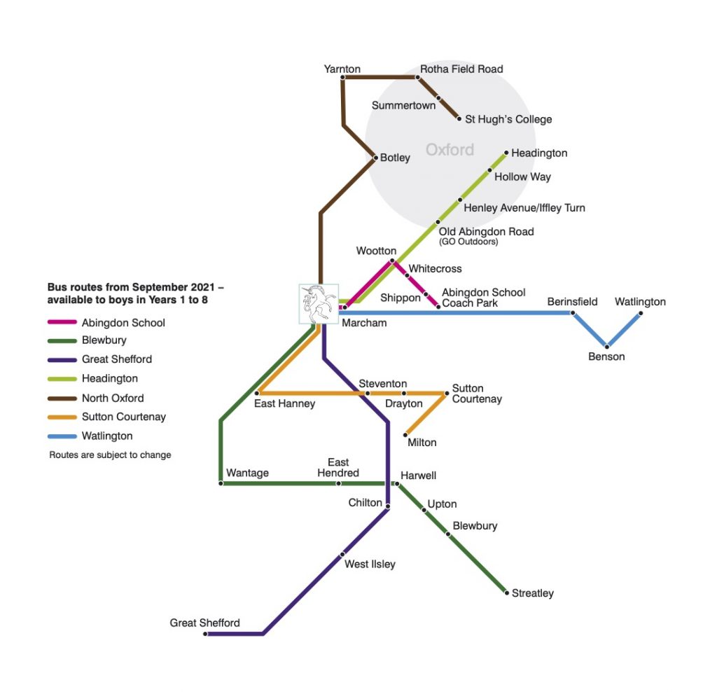 Bus Service Abingdon Prep School