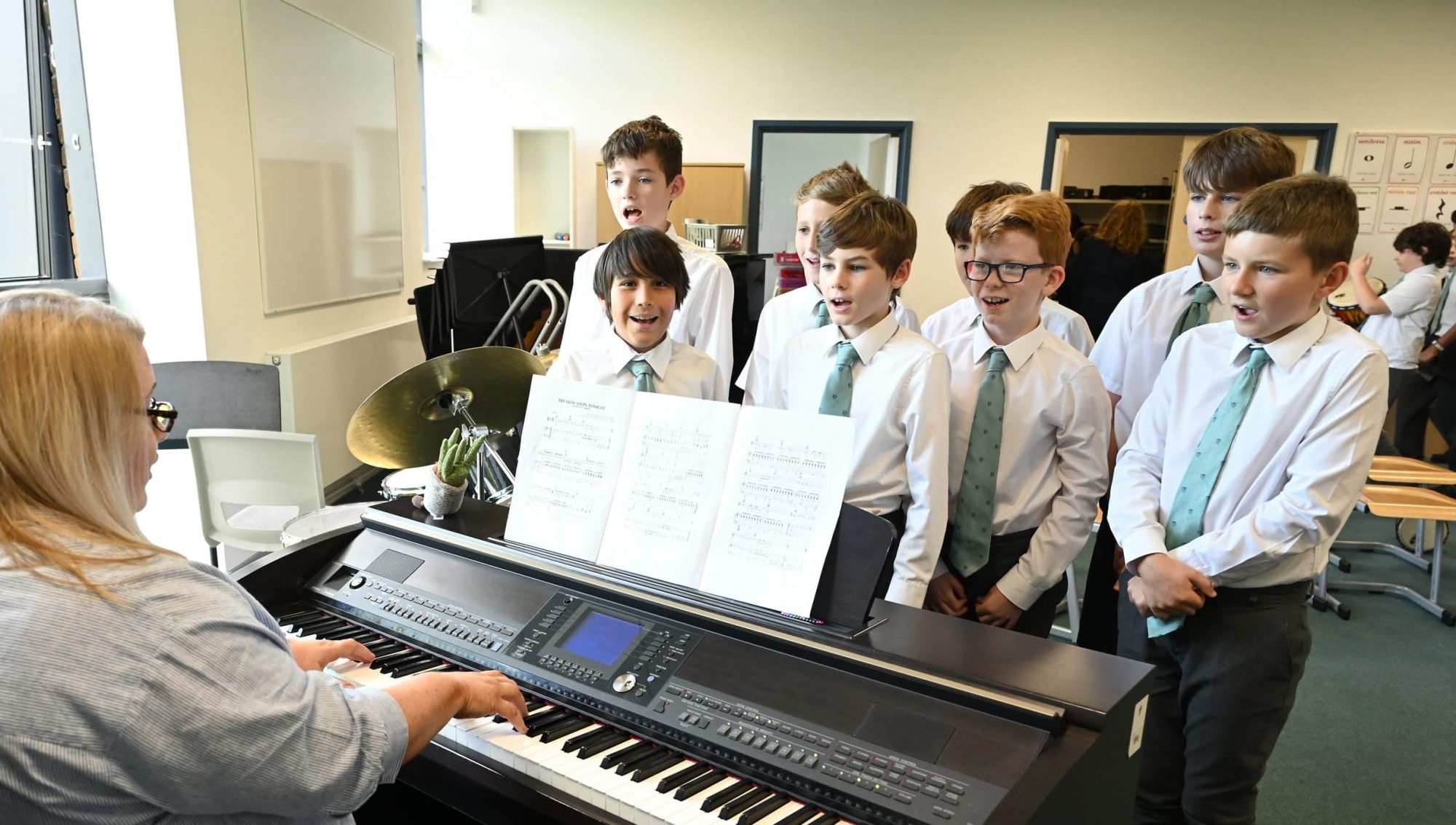 Abingdon Prep music lesson