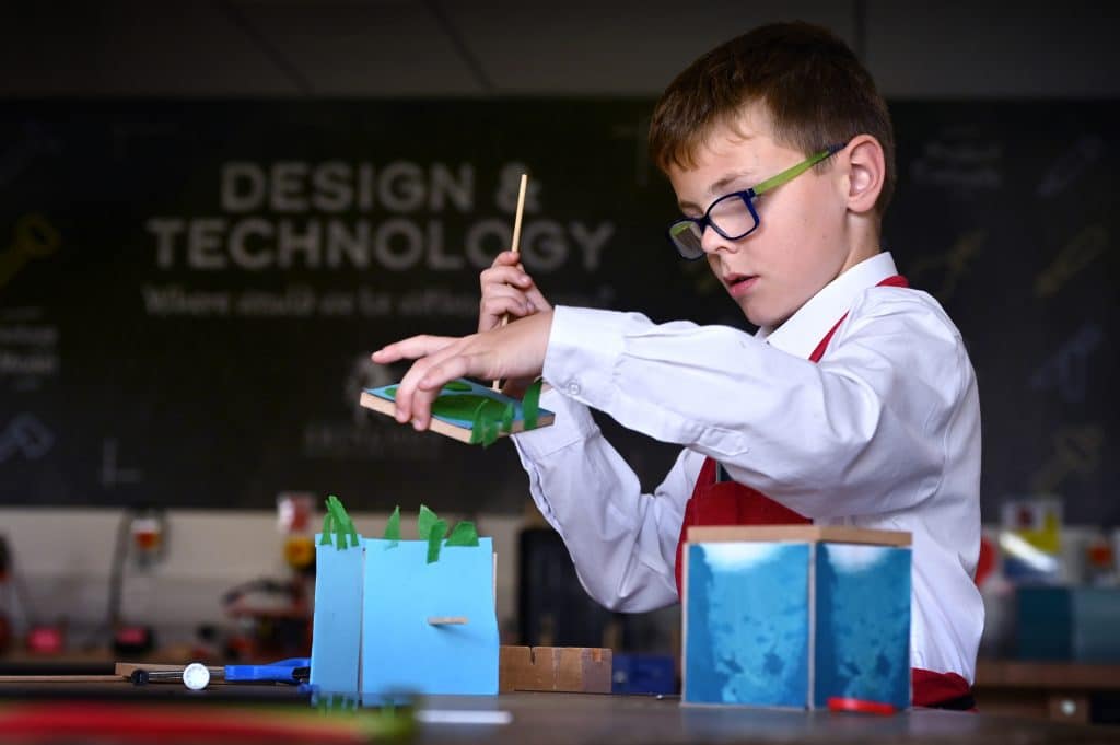 Abingdon Prep design and technology lesson