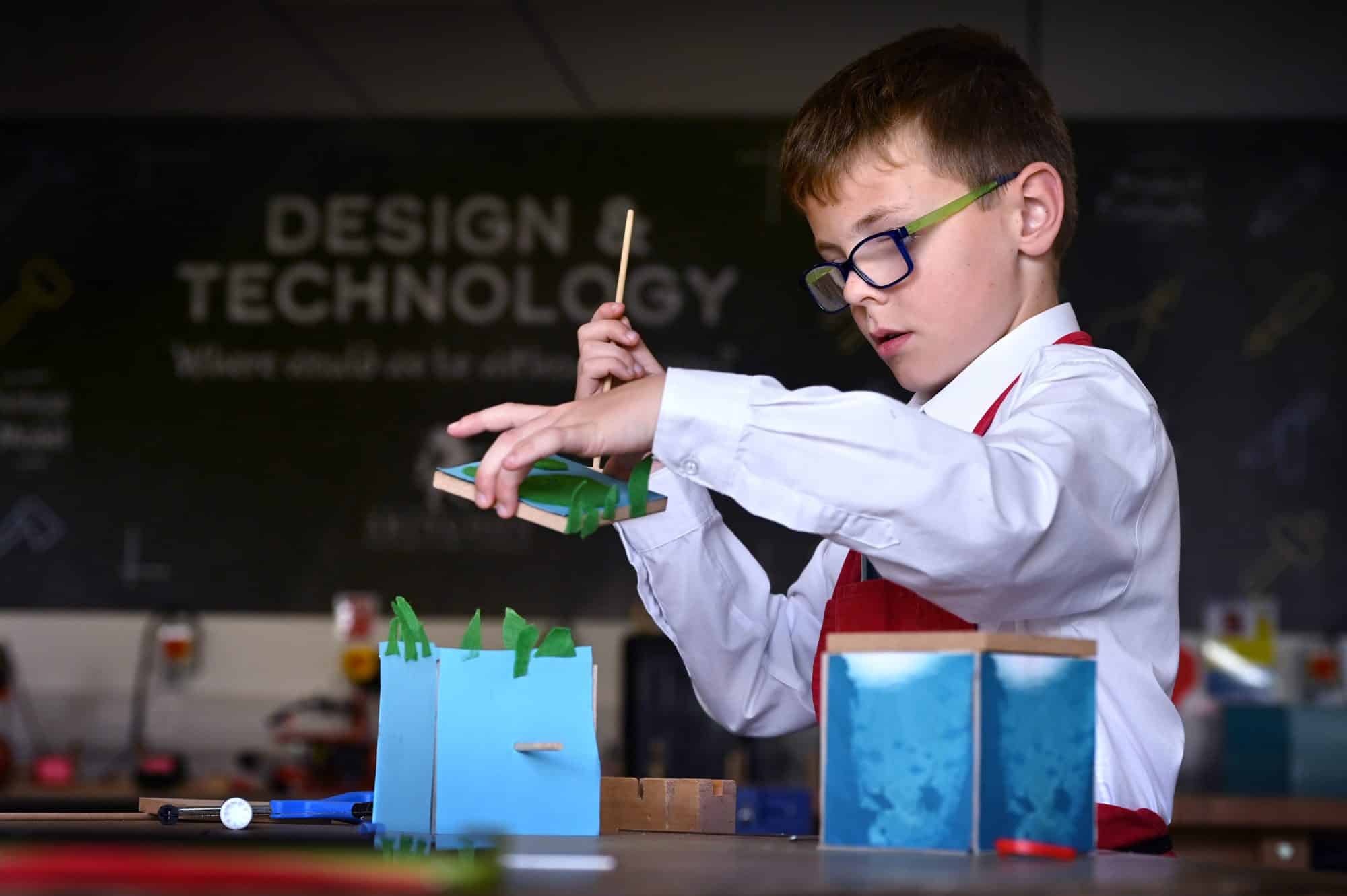 Abingdon Prep design and technology lesson