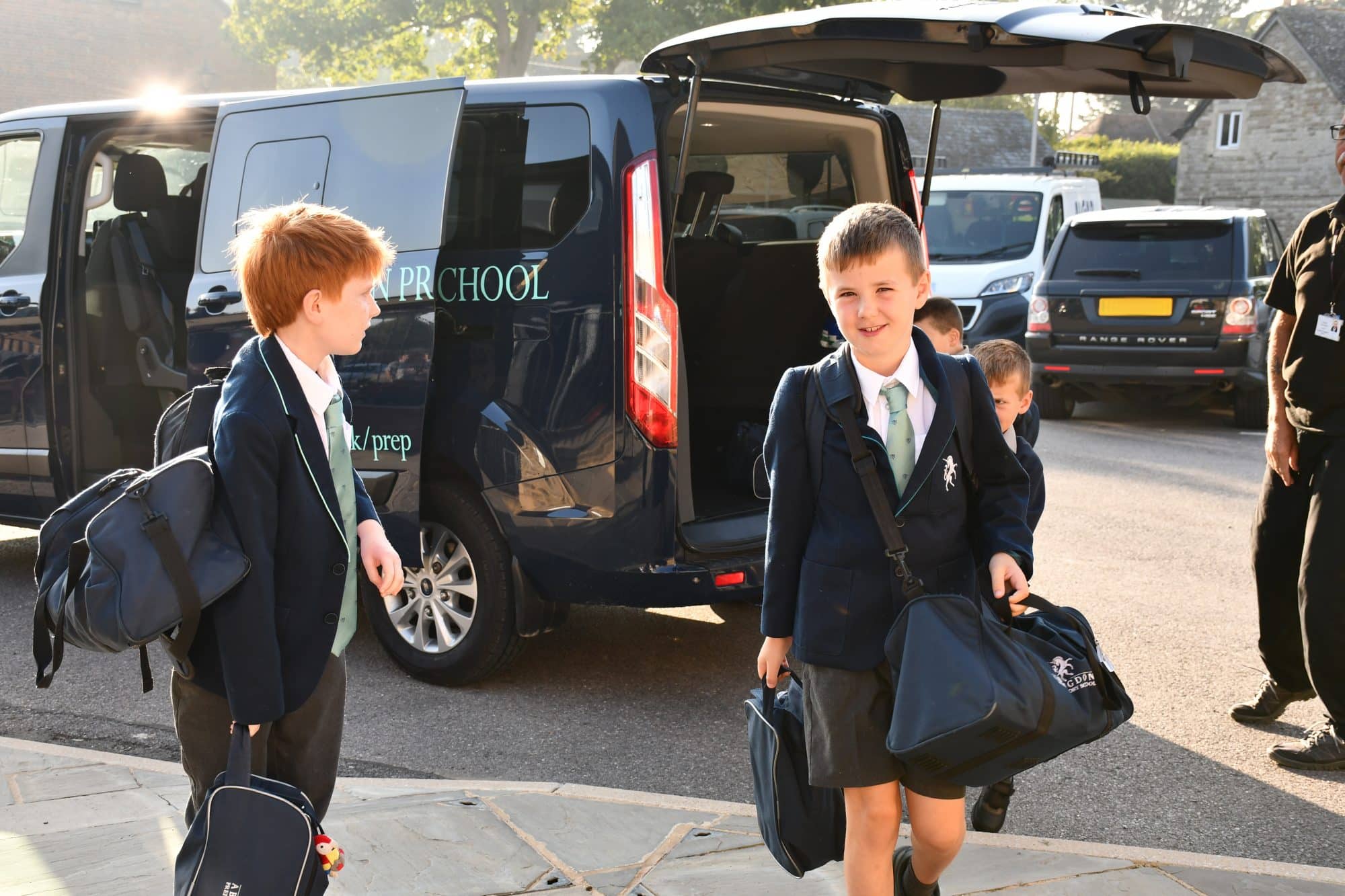 Abingdon Prep pupils using bus service