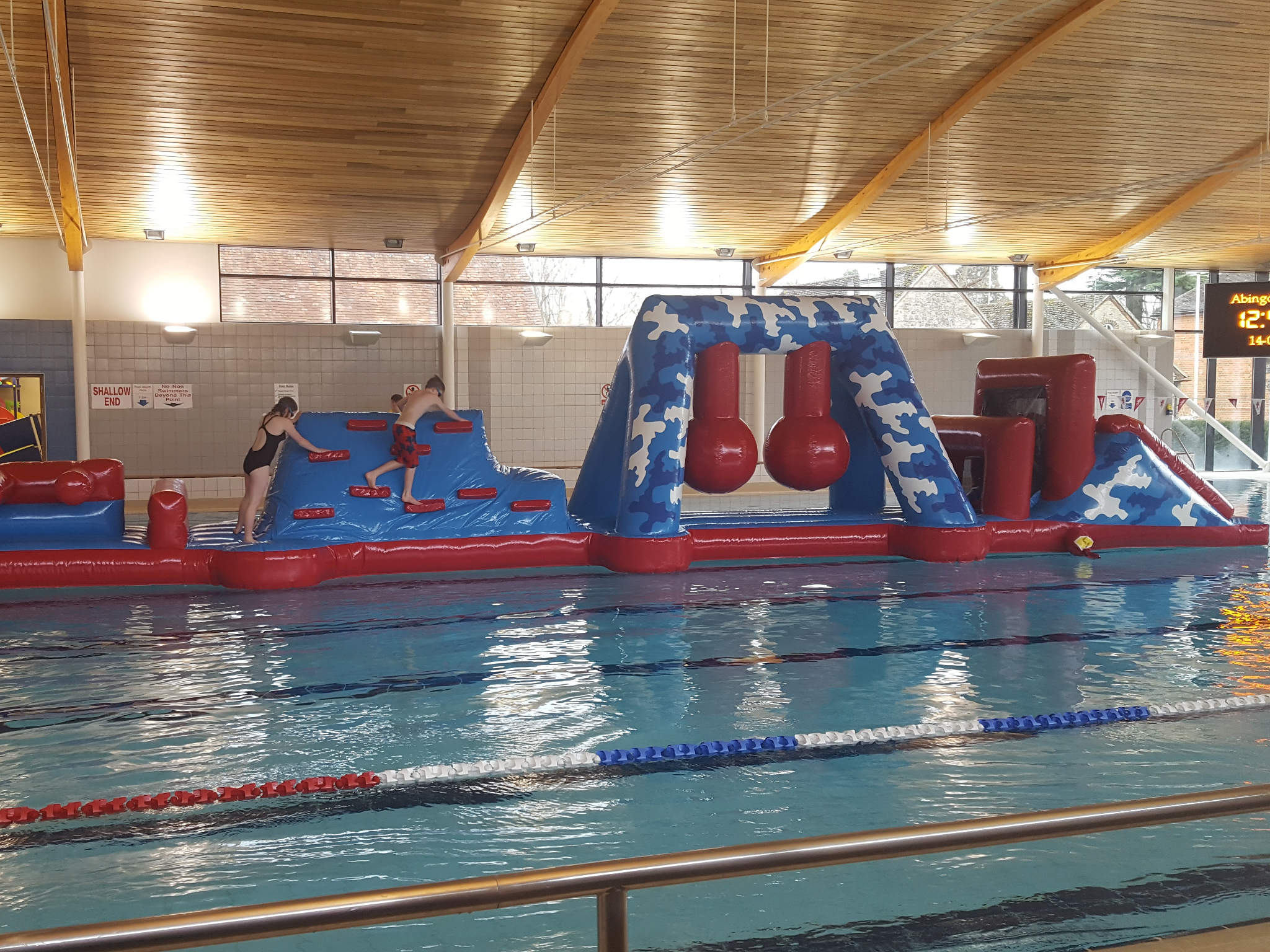 inflatable pool party ideas