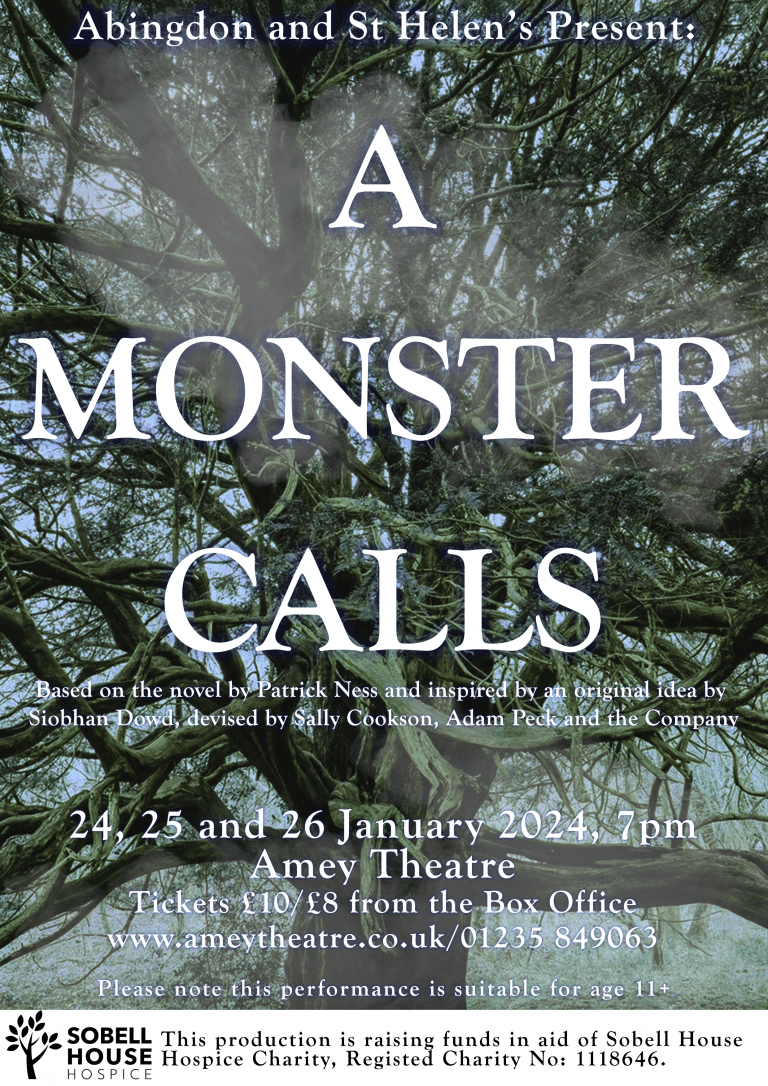 Abingdon & St Helen's present: A Monster Calls - Abingdon Leisure