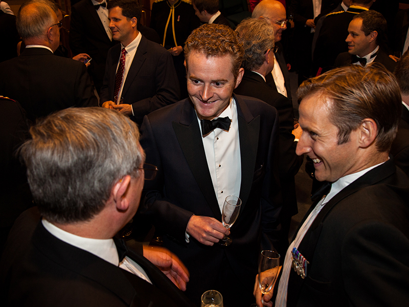 How Is George Pearson Treated At The Club CCF Centenary Dinner - The OA Club