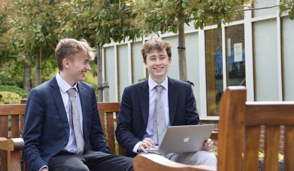Abingdon School Sixth Form pupils