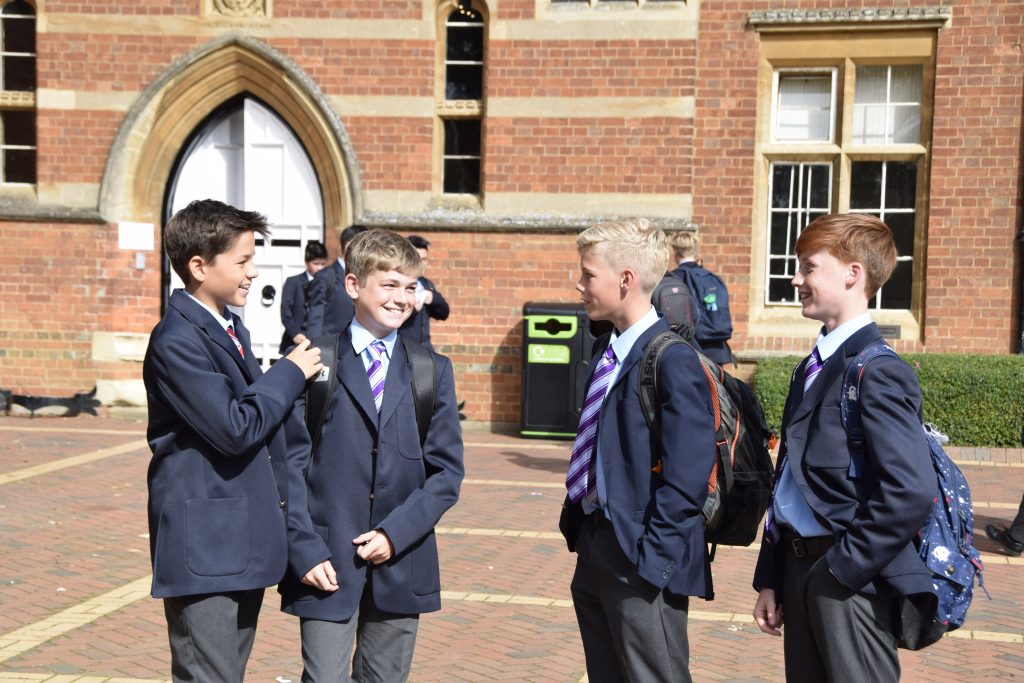 Abingdon School pupils