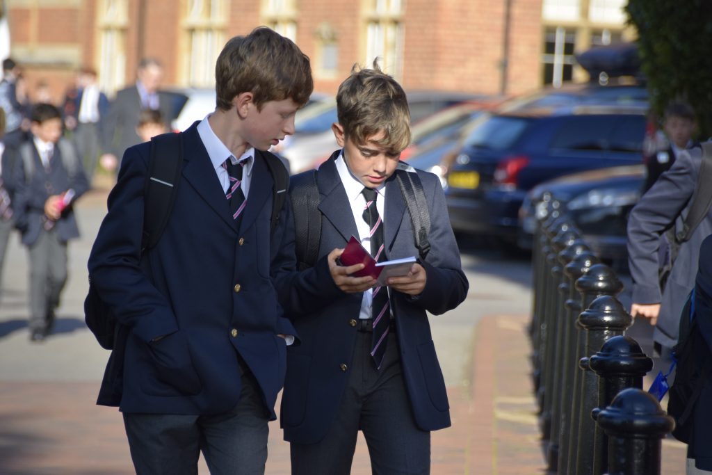 Abingdon School pupils