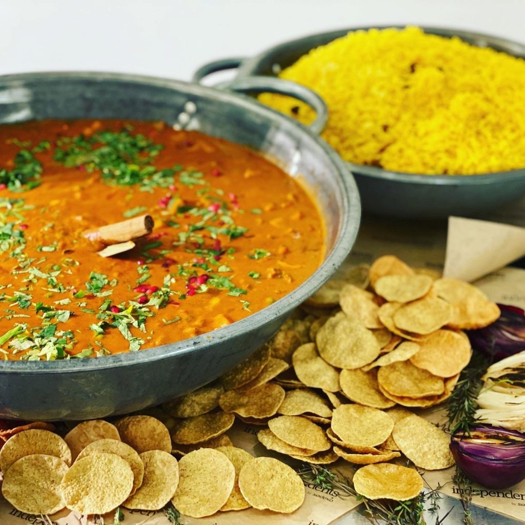 Abingdon School catering - beef madras