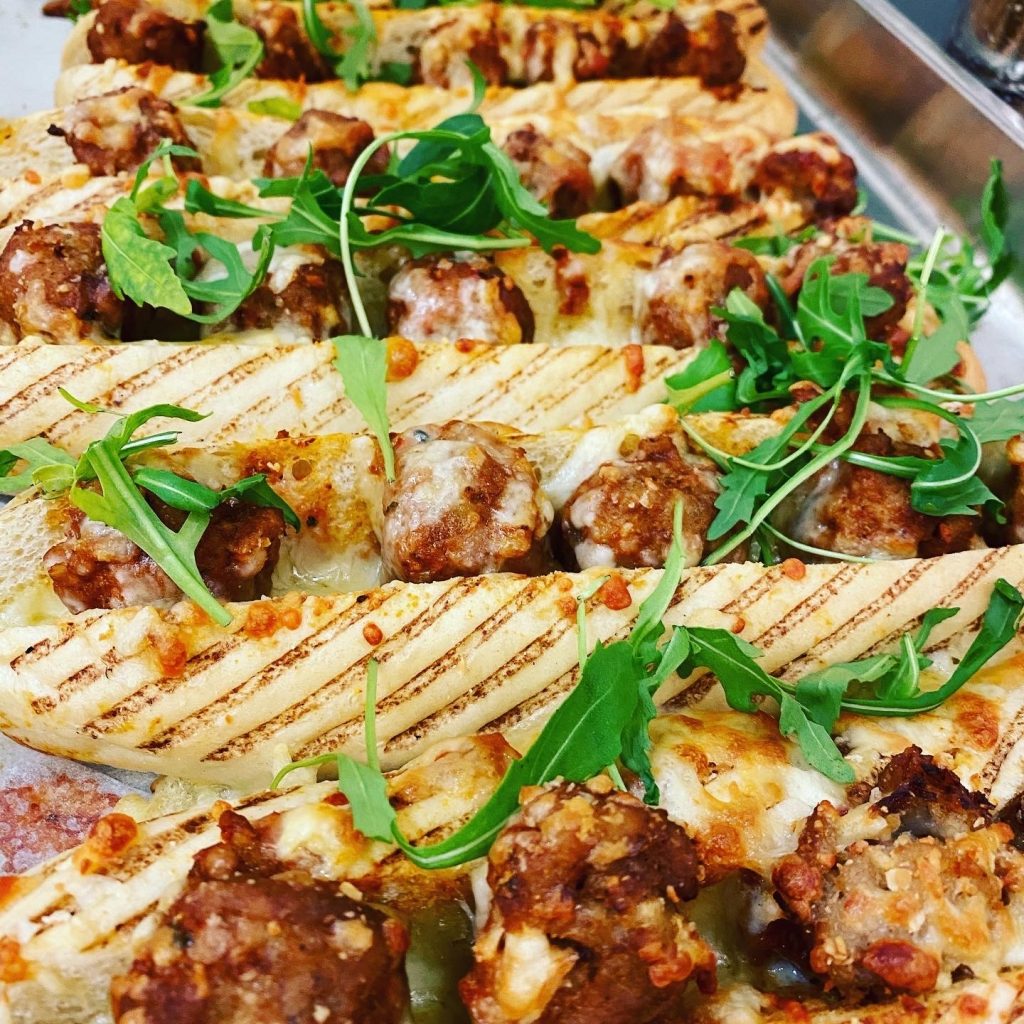 Abingdon School catering - meatball sub