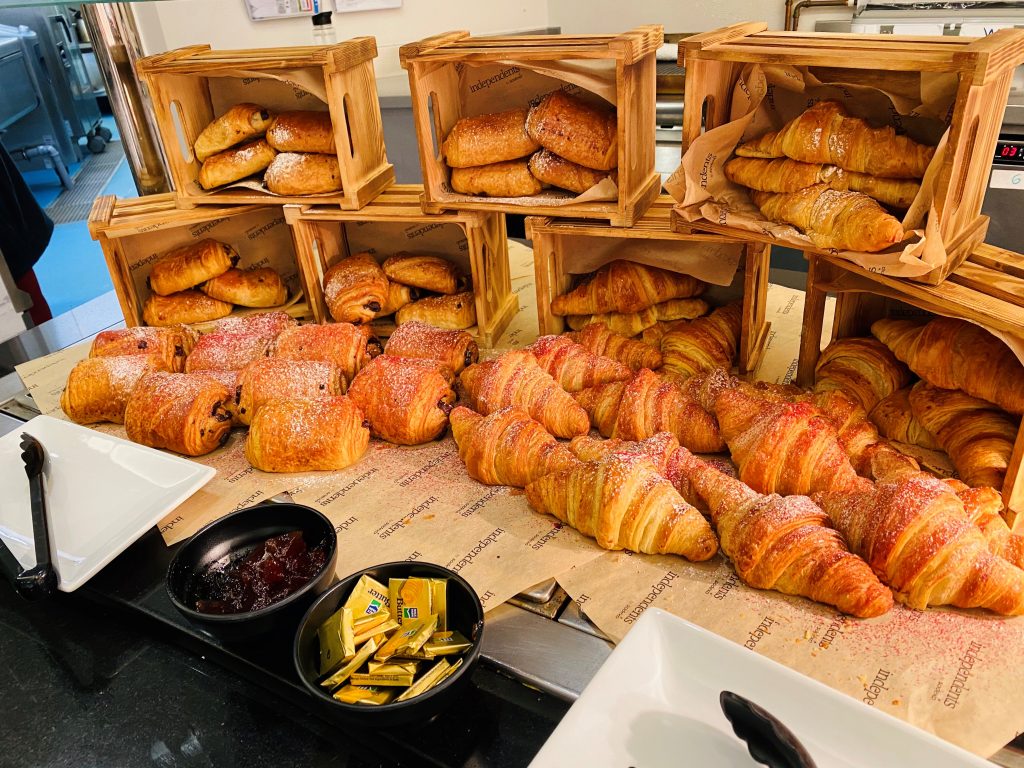 Abingdon School catering - pastries