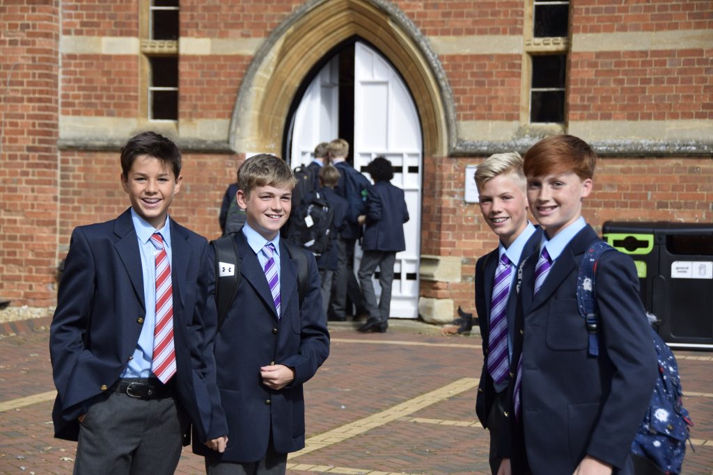 Abingdon School pupils