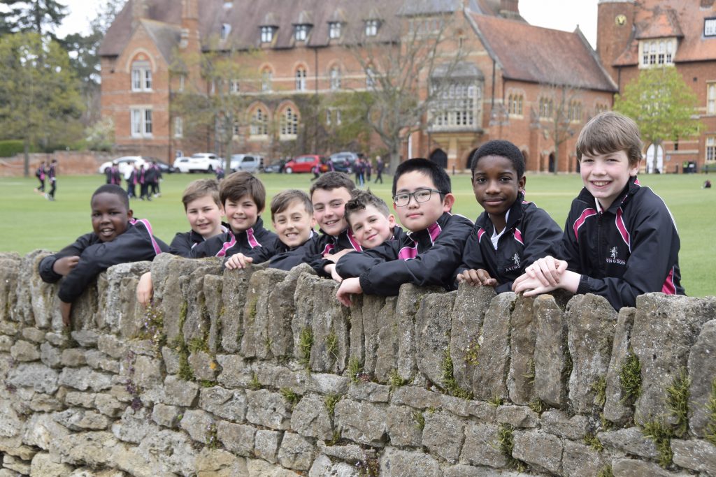 Abingdon School pupils