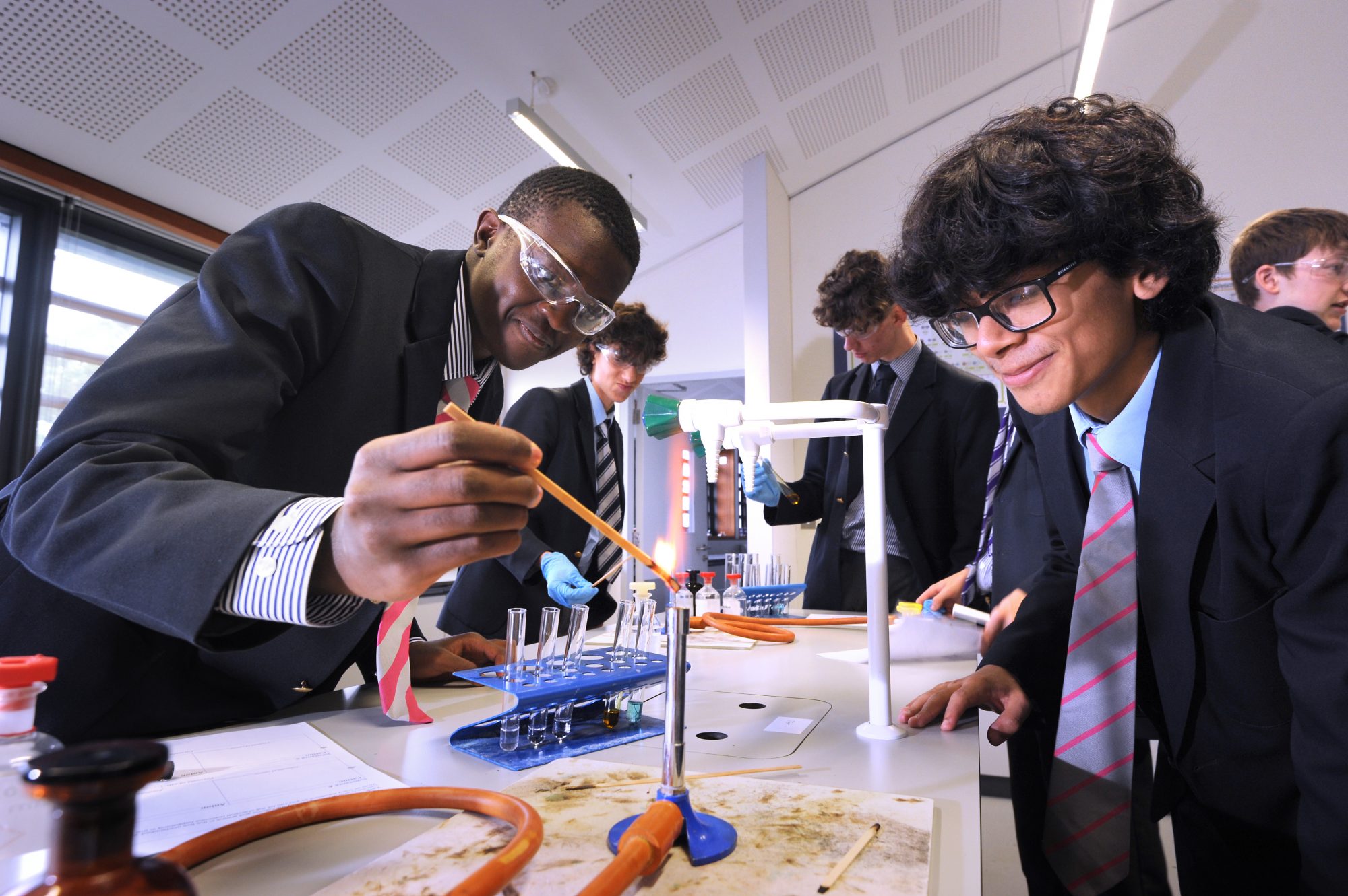 Abingdon School science lesson