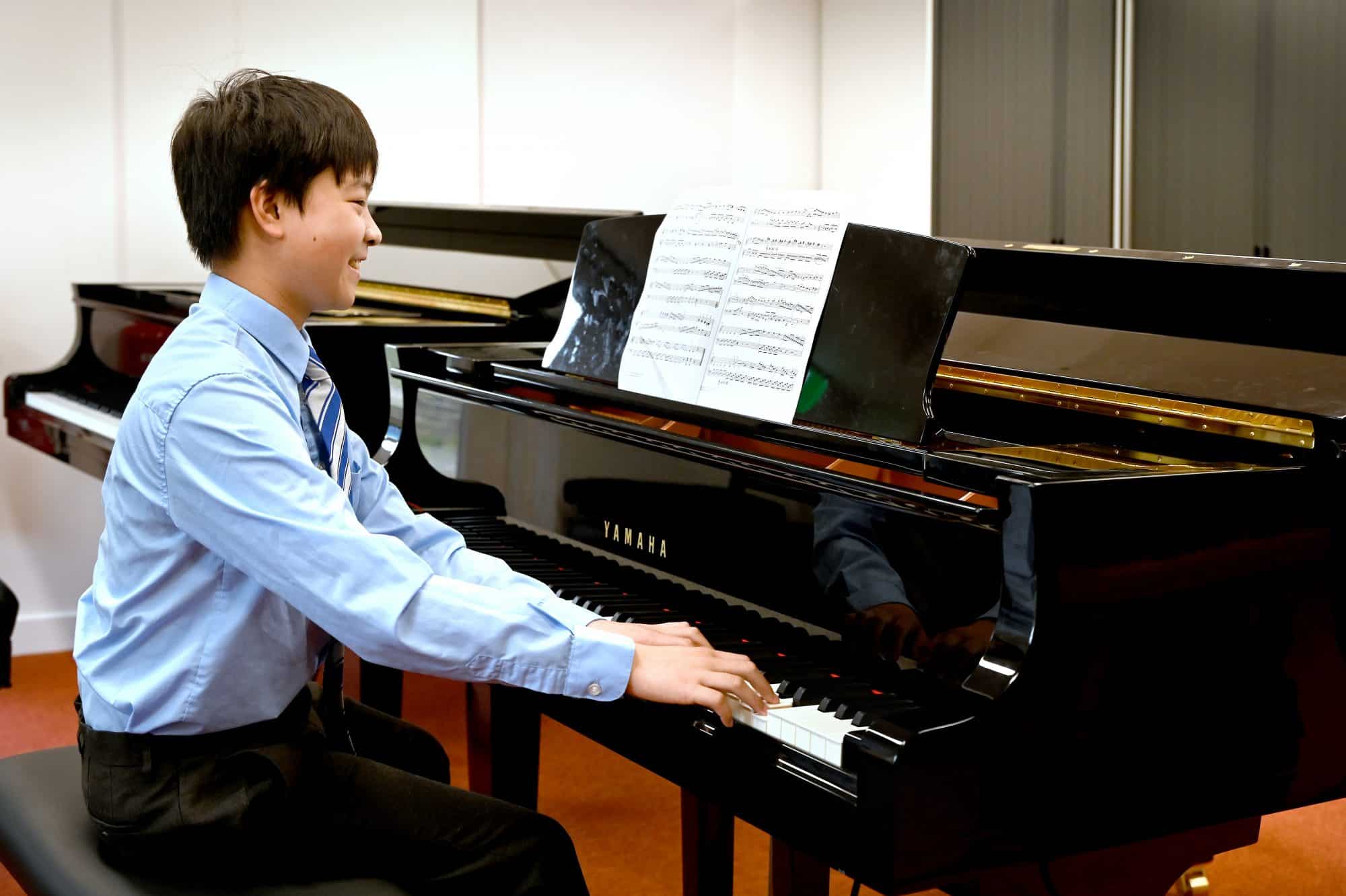 Abingdon School piano lesson