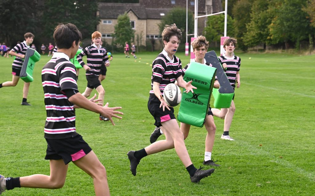 Abingdon School rugby training