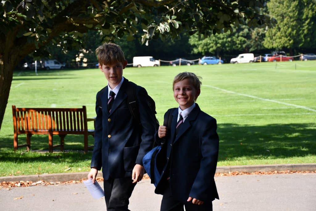 Abingdon School pupils